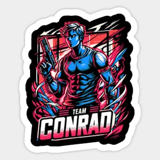 Team Conrad Sticker